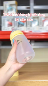 Bình Sữa Silicon Kichilachi, Bình Sữa Cho Bé, Cổ Rộng, Chất Liệu Silicon Siêu Nhẹ 160ml_260ml_1.mp4