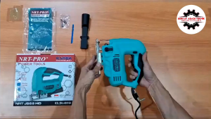 Mesin Jigsaw Gergaji Triplek Potong Kayu Listrik 500 Watt Jig Saw NRT-PROJS68 HD 6.6mm