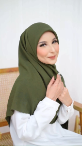 130x130 NESYA SQUARE JUMBO LASERCUT / Kerudung Syari / Hijab Diamond