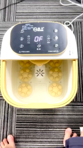 Bồn Ngâm Chân Tự Động | Hồng Ngoại Có Vòi Phun Nước Con Lăn Massage Chân | Chăm Sóc Sức Khỏe Gia Đình Bảo Hành 12th