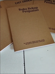 BUKU OLSHOP | BUKU REKAP PENJUALAN | PEMBUKUAN | LIST ORDER | BUKU STOCK