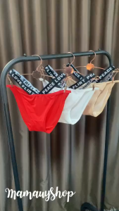 กางเกงชั้นในผู้หญิง บิกินี จีสตริง กางเกงในเว้าสูง สายไขว้ #S196