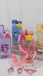 Botol Minum Sanrio Kuromi 2 cara Minum 600ml /3088