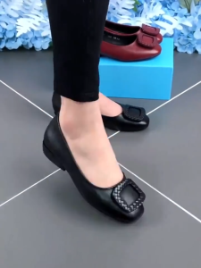 Women Fashion Single Shoes Japan High Quality Pure Cowhide Leather Comfortable Casual Shoes for Women