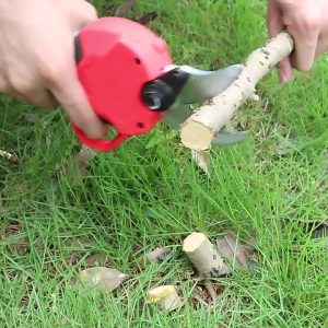 3000W Brushless Electric Pruning Shears Cordless scissors Pruner Ratchet Cutter Cut 25mm Garden Tool Pokok Gunting Pokok Bunga Malay Plug 电动修枝剪 电剪刀