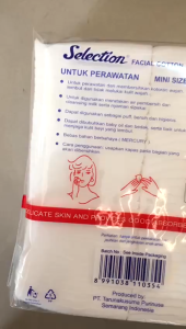 Kapas Wajah Selection 35gr-50gr-75gr Kapas Pembersih Kecantikan Facial Cotton