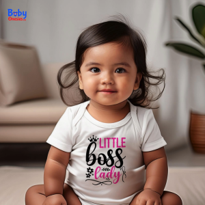 The Little Boss Lady: Stylish Baby Girl Bodysuits & Onesies for 0-12 Months