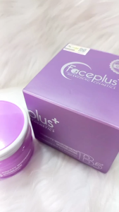 ( Tặng mặt nạ) [ Màu tím]  Kem B5 dưỡng trắng da chống nắng 15g - Faceplus+