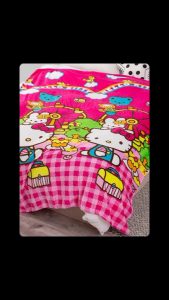 Selimut Bulu MURAH Super Lembut Motif karakter Anak-anak UK135x185 Murah Berkualitas