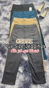 Lings Closet Plus Size Jeggings For Women: High Waist Stretchable Formal Pants