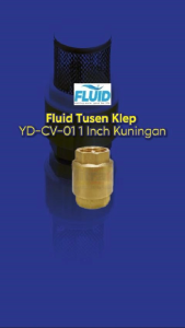 Fluid Tusen Klep Kuningan YD-CV-01 1 Inch