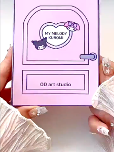 Girls Diy Quiet Book Toys Kids Sanrio DIY Educational Puzzle Sticker Book Busy Book Puzzle toys