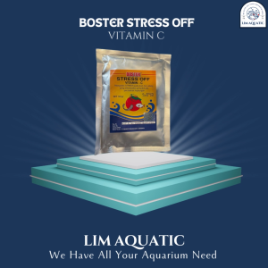 BOSTER STRESS OFF 100 GRAM / OBAT STRESS IKAN DAN UDANG