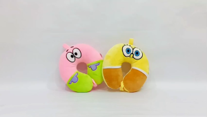 Bantal Leher Spongebob Patrick Kancing Ukuran M