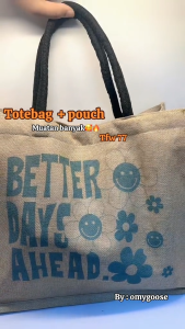 OMYGOOSE Grosiran TOTE BAG LARGE TOTE BAG WANITA BESAR TOTE GAMBAR / TFW 077