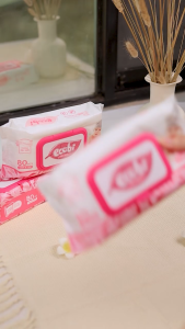 (HÀNG CÔNG TY) Khăn ướt em bé cao cấp hương dịu nhẹ EcoWipes an toàn lành tính cho làn da em bé