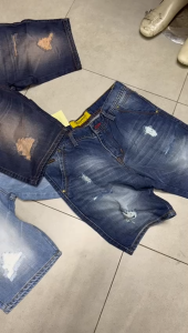 MC WISCER Celana Pendek Pria Jeans Sobek Terbaru Model Diatas Lutut Bahan Denim Tidak Luntur Distro