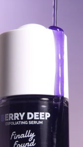 Finally Found You! BERRY DEEP Exfoliating Serum 20ml - Serum Exfoliasi Wajah dengan AHA BHA PHA LHA untuk Menghaluskan Mencerahkan dan Mengangkat Sel Kulit Mati