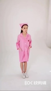 Doctor Costume for Kids Nurse Costume Role Play Doctors Overall Uniform With Toy Set