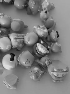 ชั้นวางของอะคริลิกใส 5 ชั้น พร้อมส่ง สำหรับสะสมและจัดเก็บโมเดลจิ๋ว ชั้นวางฟิกเกอร์ สีใส