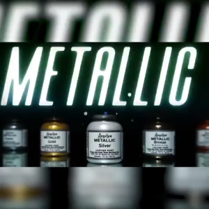 12 Colors | Angelus Acrylic Leather Paint Metallic & Pearlescent