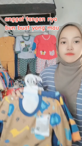 PREMIUM SNI Piyama Anak 1-3 Tahun Motif Hewan/ Pusatnya Baju Murah Setelan Baju Tidur Anak Laki Laki
