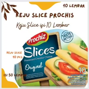 Keju Prochiz Slice: Keju Slice Kualitas Tinggi untuk Makanan Ringan