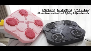 Máy Đấm Bốc Theo Nhạc Máy Đấm Boxing Có Kết Nối Bluetooth Tặng Kèm 1 Đôi Găng Tay