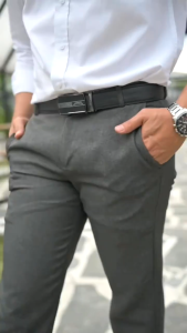 RAJA FORMAL Celana panjang pria formal/kerja model slimfit bahan gabardin bagus murah 03