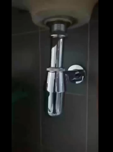 Solid Brass Chrome STAINLESS STEEL Water Tap Faucet Mixer Bottle Trap Basin Bathroom Sink Overflow Bath Bathtub Toilet Lavatory