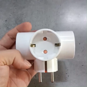 Phích Cắm Điện Chia 3 Cổng Dosel Hàn Quốc Chính Hãng Chân Cắm Tròn