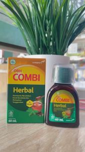 OBH COMBI HERBAL 60 ML / UNTUK MEREDAKAN BATUK BERDAHAK DAN MELEGAKAN TENGGOROKAN