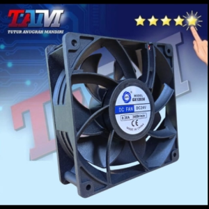 HIGH SPEED KIPAS FAN PANEL 24v DC 12x12 12cm GX1238