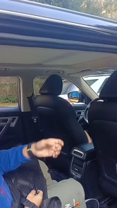 Jaring Plafon Mobil Universal Double Layer Ukuran 80x55cm Bahan Tebal Pegangan Kuat GZ