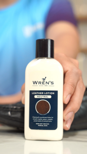 Chai Dưỡng Đồ Da & Vệ Sinh Đồ Da Cao Cấp Wrens Leather Lotion 155ml - Dưỡng Giày Da Dưỡng Túi Xách Da