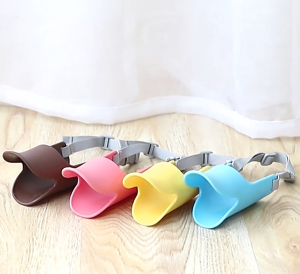 SG Pet Dog Mouth Cover Silicone Duck Mouth Mask Anti Bite Stop Barking Dog Mouth Muzzle For Pet Mask Bark Stopper