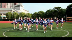 1 Pair Cheerleading Pom Poms Dance Cheering Pompom Handheld Metallic Pompom Balls For School Sports Events Supplies