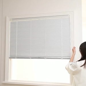 2 Potongan Tirai 120 x 220 cm Venetian Blinds 25 Mm - Putih