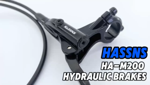 HASSNS HA-M200 Hydraulic Brakes MTB Brake Hydraulic Disc Brake 800/1450mm MTB Brakeset Cycling Brake Caliper For Mountain Bike Clamp Brakes