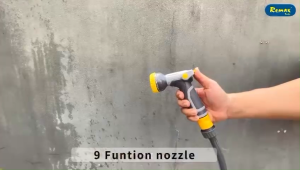 Remax Hose Nozzle Watering Hose Sprayer Gun Nozzle 9 Function Watering Patterns for Home Garden Tools