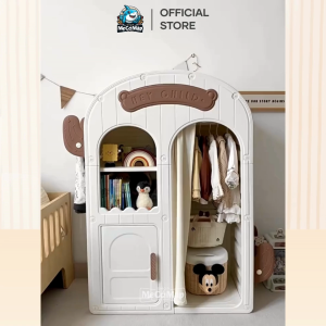 Tủ Quần Áo Cho Bé Cao Cấp Phong Cách Châu Âu Tủ Đựng Đồ Pakey Màu Sang Trọng Dày dặn Có Ngăn Treo