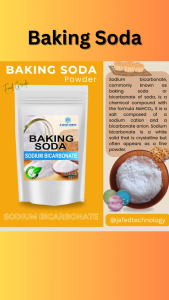 Baking Soda Sodium Bicarbonate Food Grade for Multiple Uses