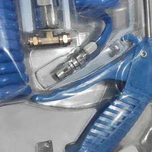 PU Compressor Hose with Blow Gun + T Connector High Pressure Cleaning Spray Gun Air Duster Blow Spring Tube Pipe Spring