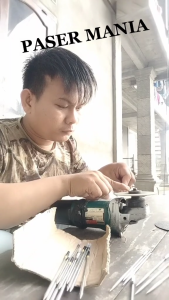 Baja Polos 5mm: As Baja Hitam Keras & Bahan Paser 100cm