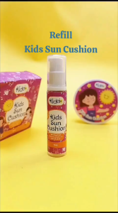 Kidei Kids Sun Cushion 10g - Cushion Foundation Bedak Anak Dengan UV Filter