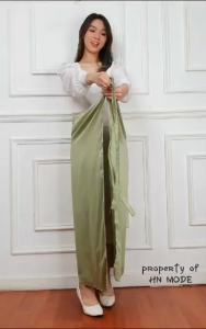 Gallery Batik - Rok lilit polos premium satin velvet