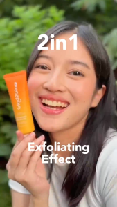 [BPOM] Glad2Glow Smooth Peeling Gel Apricot Glycolic Acid Exfo Face Scrub Exfoliators - 50 ml