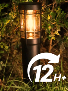 MODI โคมไฟปักสนามโซล่าเซลล์ สีเหลืองอ่อน สีเหลืองเข้ม หลากสี(RGB) เปิดปิดอัตโนมัติ กันน้ำกันฝุ่นIP65