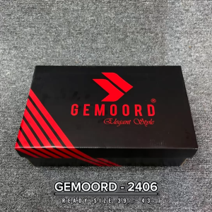 Gemoord Esmond G2406 Putih Biru - Sepatu Sneakers Putih Pria Sepatu Casual Outdoor Kekinian