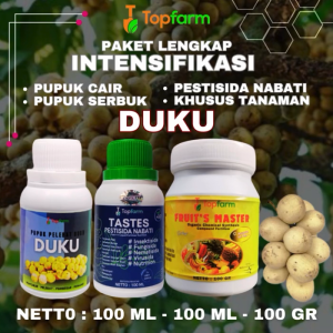 Pupuk Topfarm / Pupuk Paket Lengkap Buah Duku / Pupuk Khusus Buah Duku / Pupuk Booster Buah Duku / Pupuk Buah Duku Terbaik / Pupuk Pembesar dan Pelebat Buah Duku